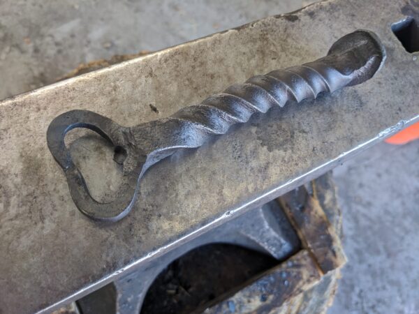 Railroad Spike Bottle Opener - Image 2