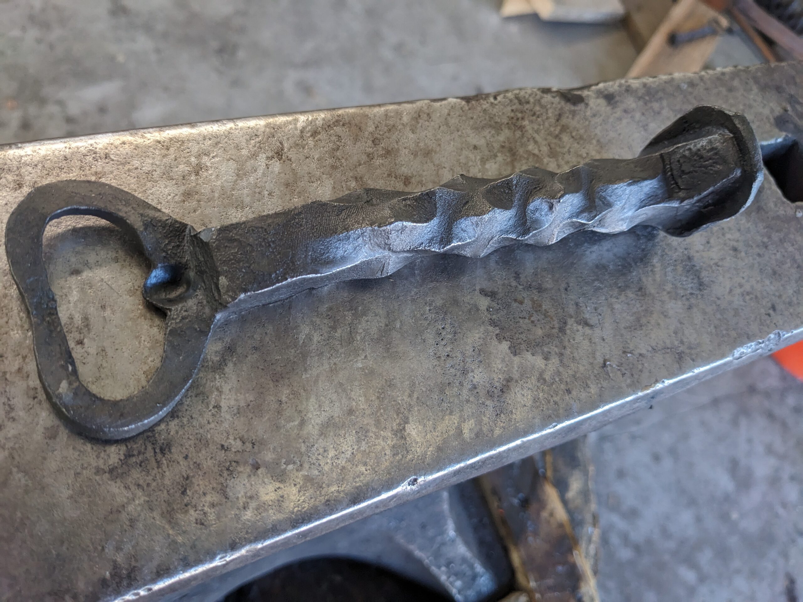 Railroad Spike Bottle Opener