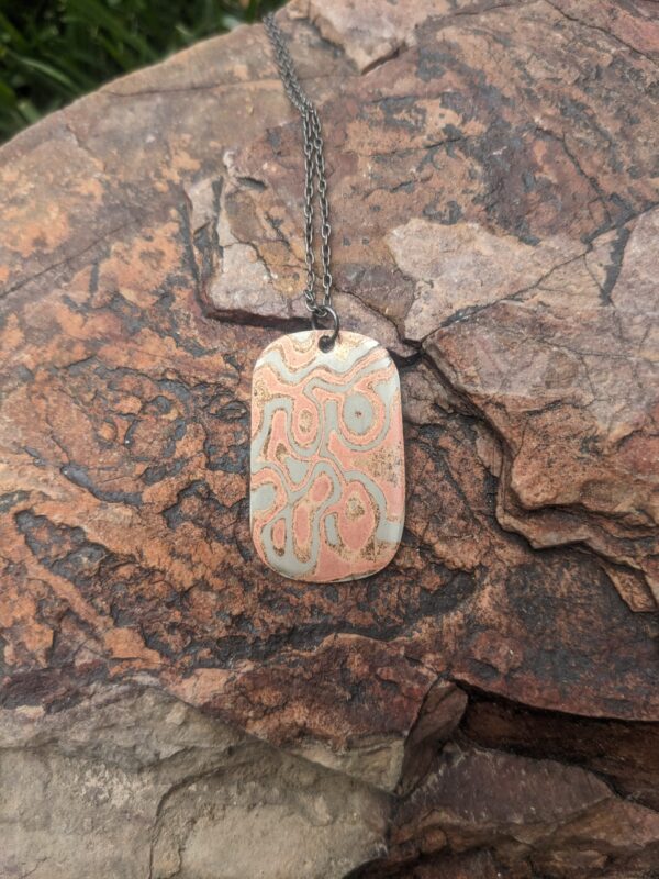 Mokume Gane Pendant